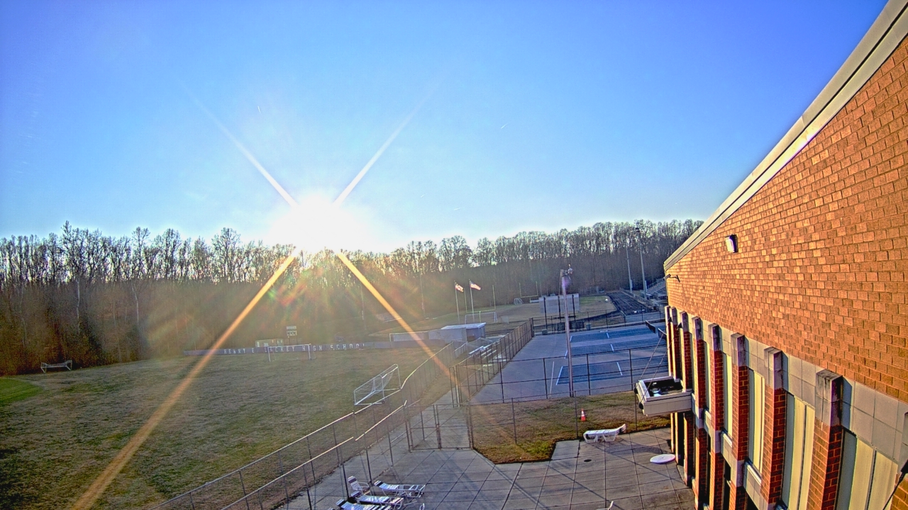 Thumbnail for current weather camera view from Lackey HS in Indian Head, Maryland