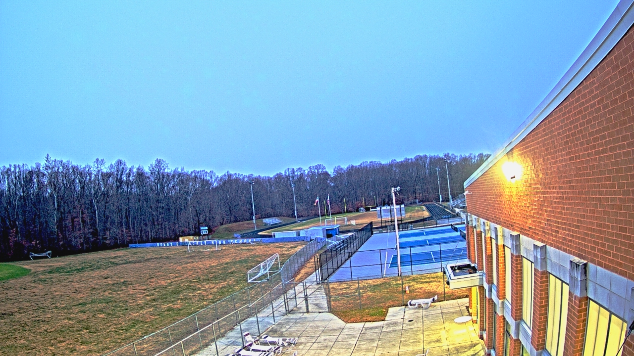Thumbnail for current weather camera view from Lackey HS in Indian Head, Maryland