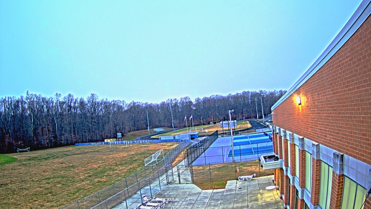 Thumbnail for current weather camera view from Lackey HS in Indian Head, Maryland