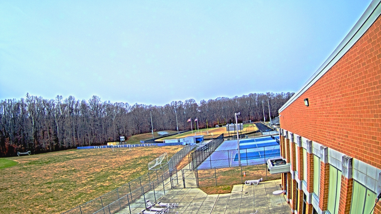 Thumbnail for current weather camera view from Lackey HS in Indian Head, Maryland