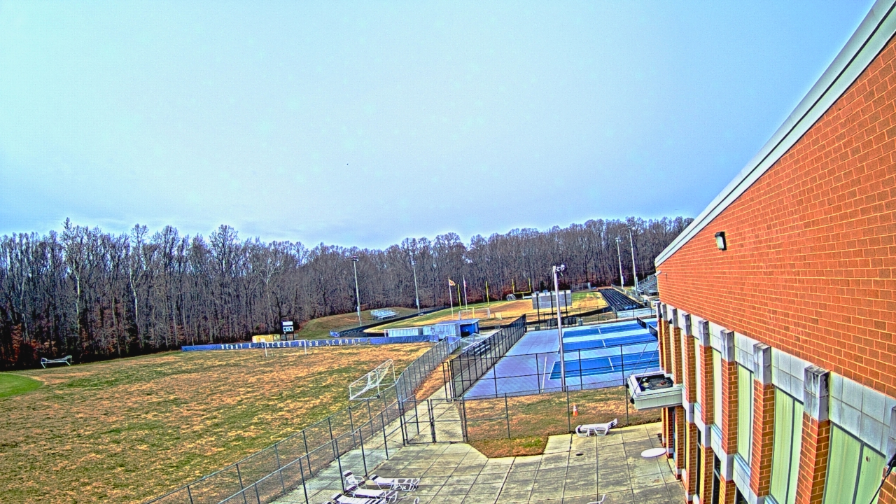 Thumbnail for current weather camera view from Lackey HS in Indian Head, Maryland
