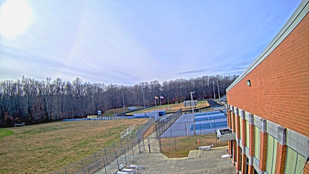 Thumbnail for current weather camera view from Lackey HS in Indian Head, Maryland