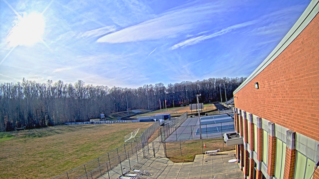 Thumbnail for current weather camera view from Lackey HS in Indian Head, Maryland