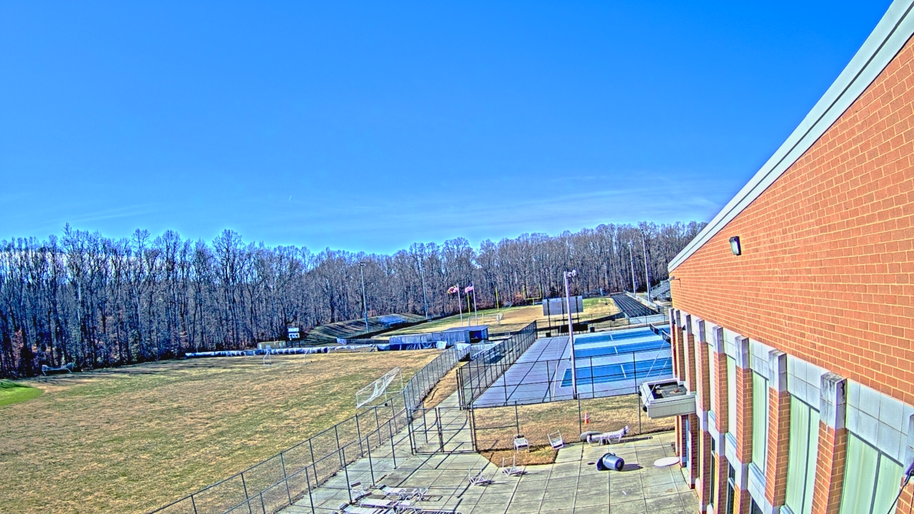 Thumbnail for current weather camera view from Lackey HS in Indian Head, Maryland