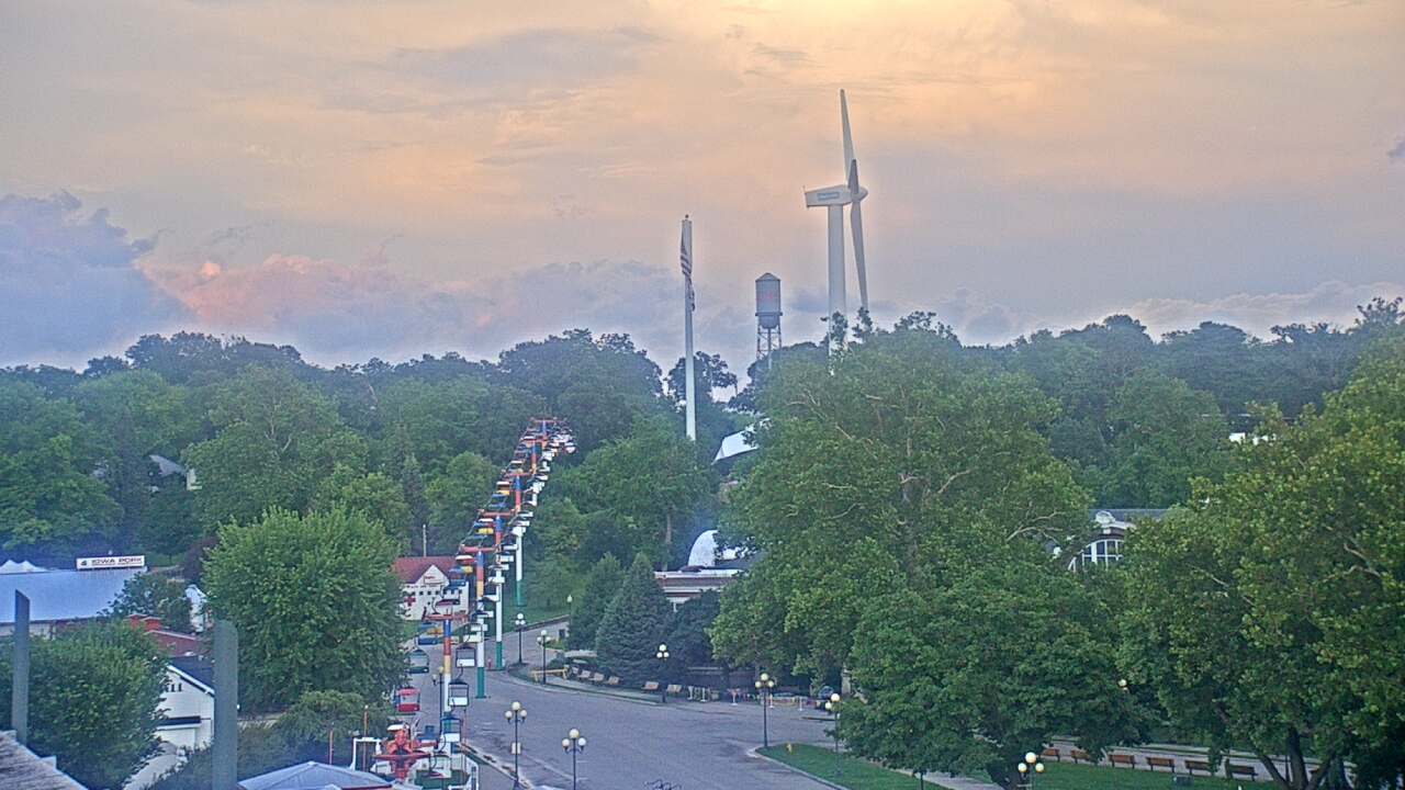 Thumbnail for current weather camera view from Iowa State Fair Grounds in Des Moines, Iowa
