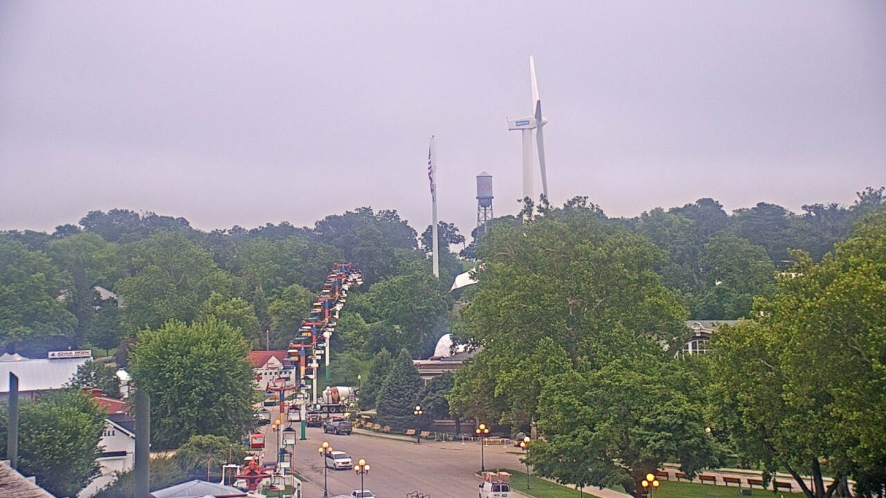 Thumbnail for current weather camera view from Iowa State Fair Grounds in Des Moines, Iowa
