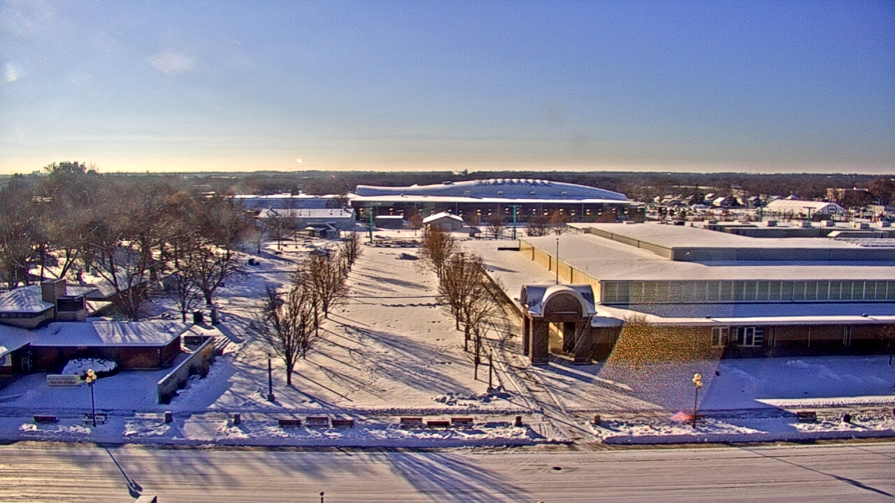 Thumbnail for current weather camera view from Iowa State Fair Grounds in Des Moines, Iowa