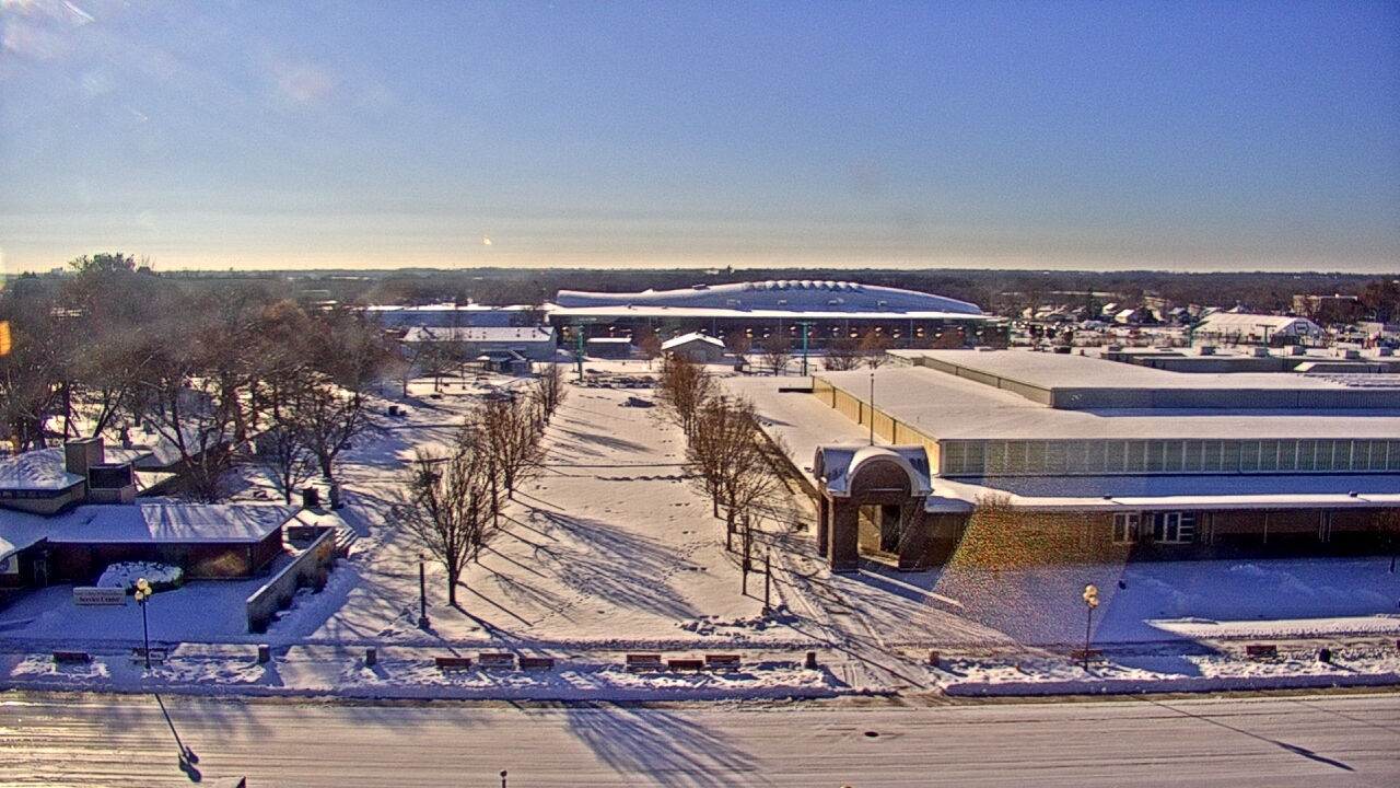 Thumbnail for current weather camera view from Iowa State Fair Grounds in Des Moines, Iowa
