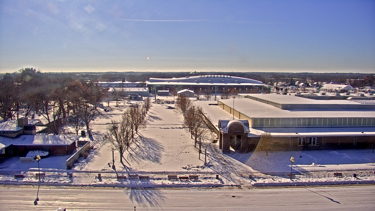 Thumbnail for current weather camera view from Iowa State Fair Grounds in Des Moines, Iowa