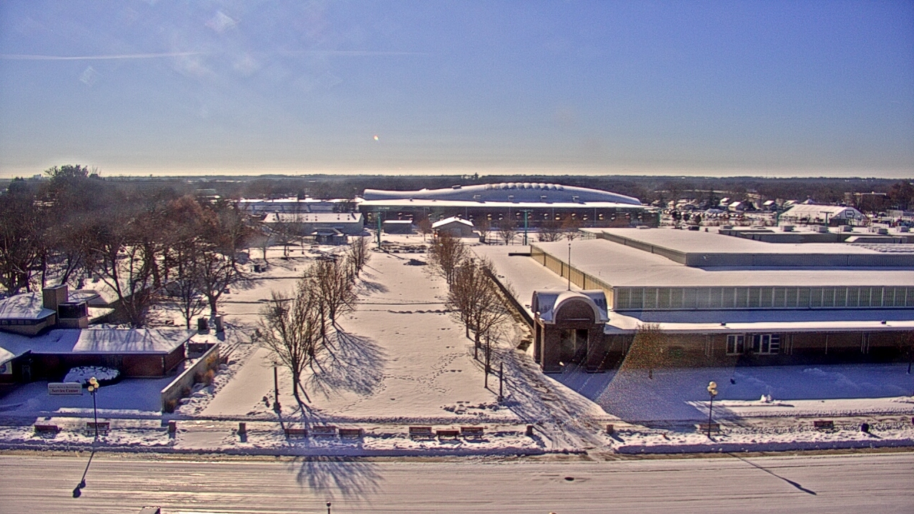 Thumbnail for current weather camera view from Iowa State Fair Grounds in Des Moines, Iowa