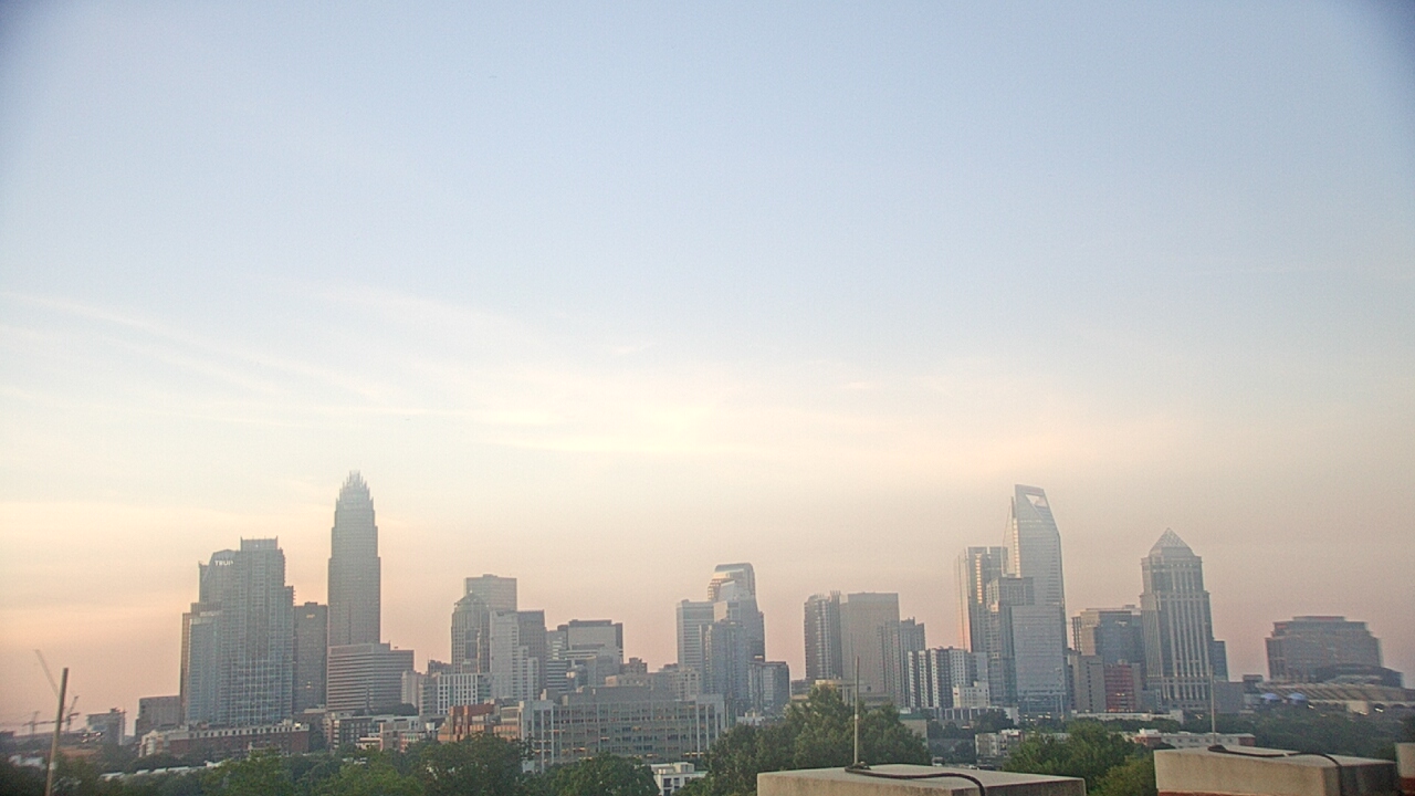 Thumbnail for current weather camera view from Johnson C Smith University in Charlotte, North Carolina
