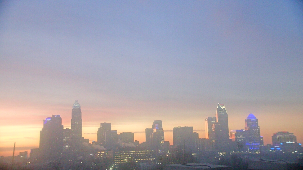 Thumbnail for current weather camera view from Johnson C Smith University in Charlotte, North Carolina