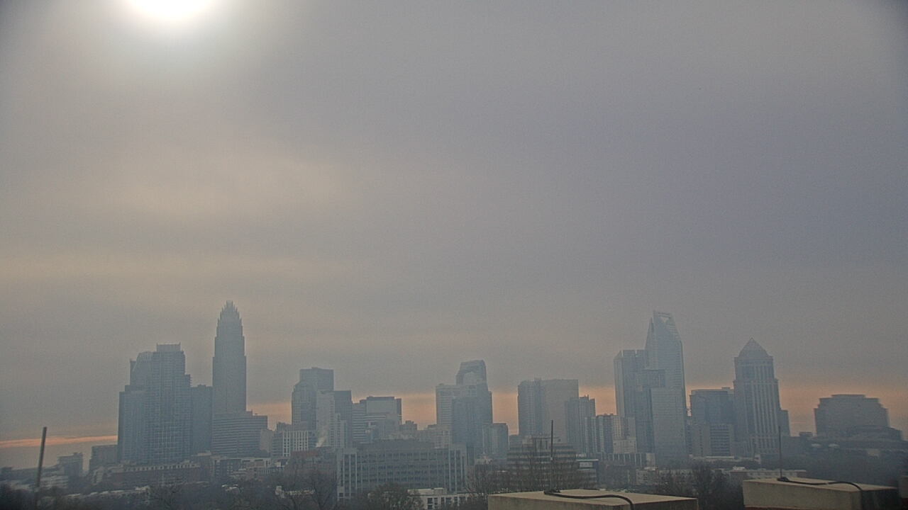Thumbnail for current weather camera view from Johnson C Smith University in Charlotte, North Carolina