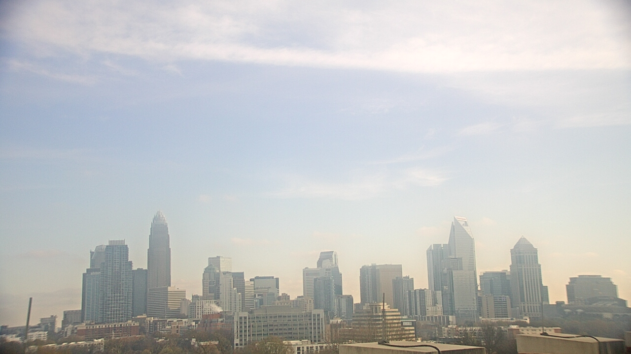 Thumbnail for current weather camera view from Johnson C Smith University in Charlotte, North Carolina