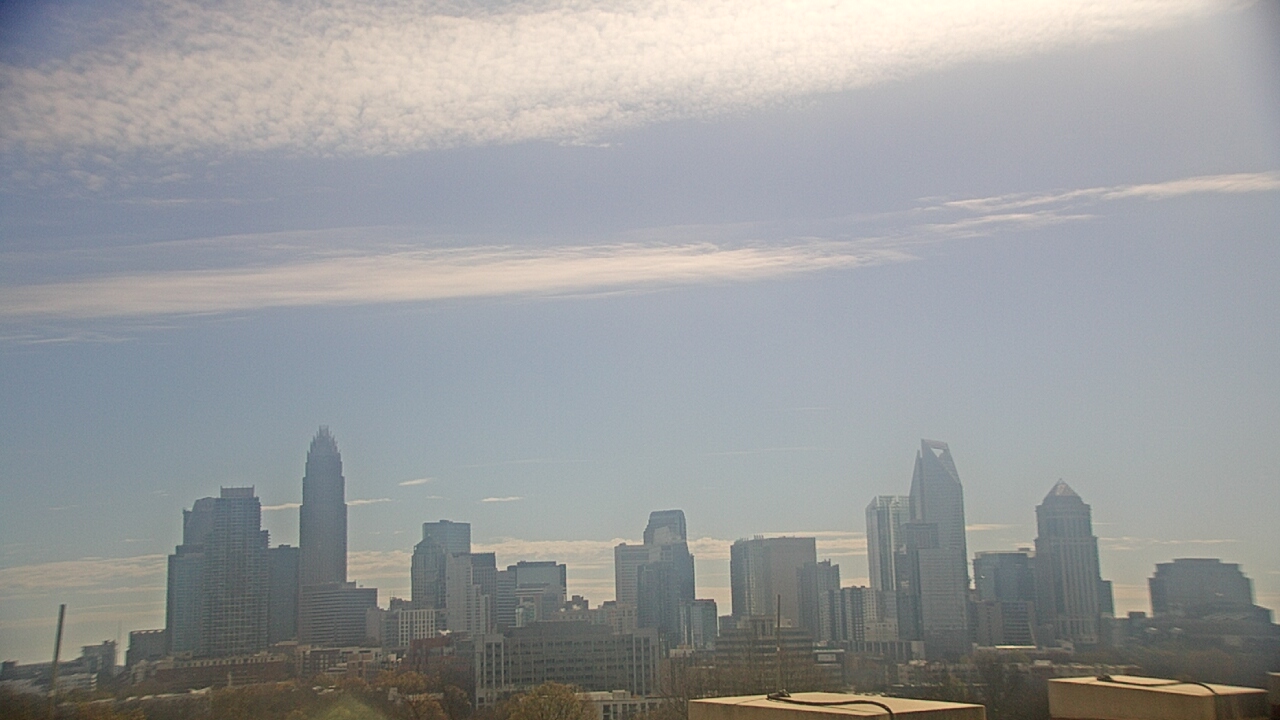 Thumbnail for current weather camera view from Johnson C Smith University in Charlotte, North Carolina