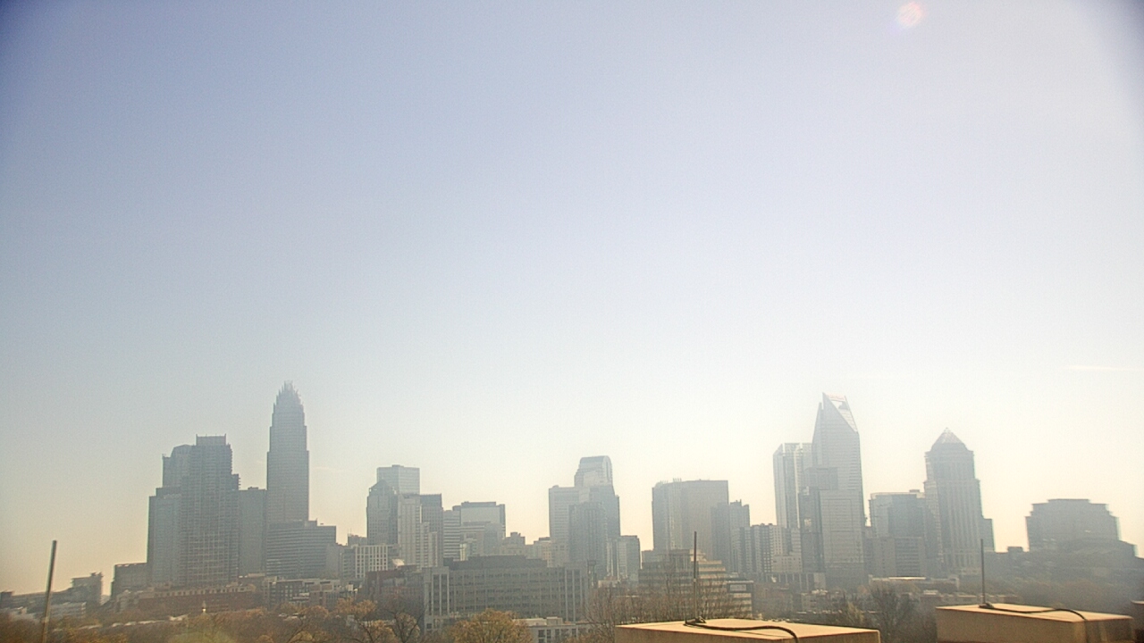 Thumbnail for current weather camera view from Johnson C Smith University in Charlotte, North Carolina