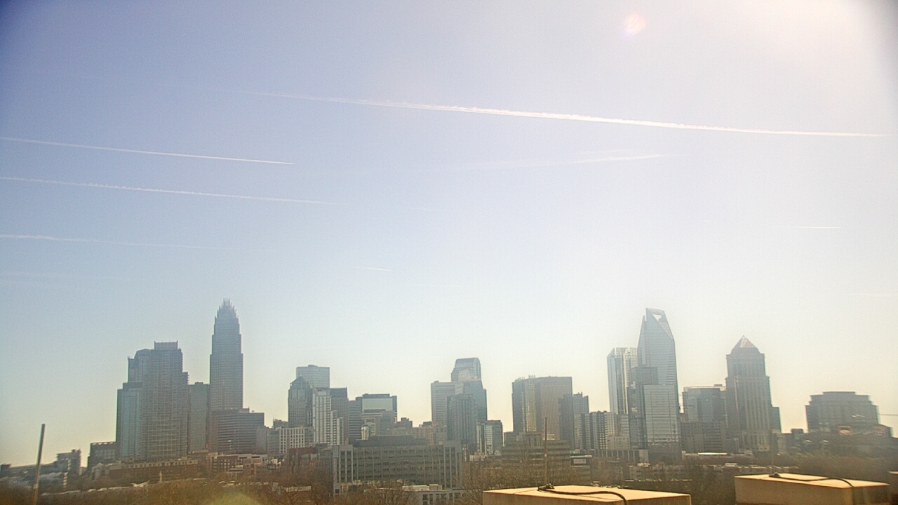 Thumbnail for current weather camera view from Johnson C Smith University in Charlotte, North Carolina