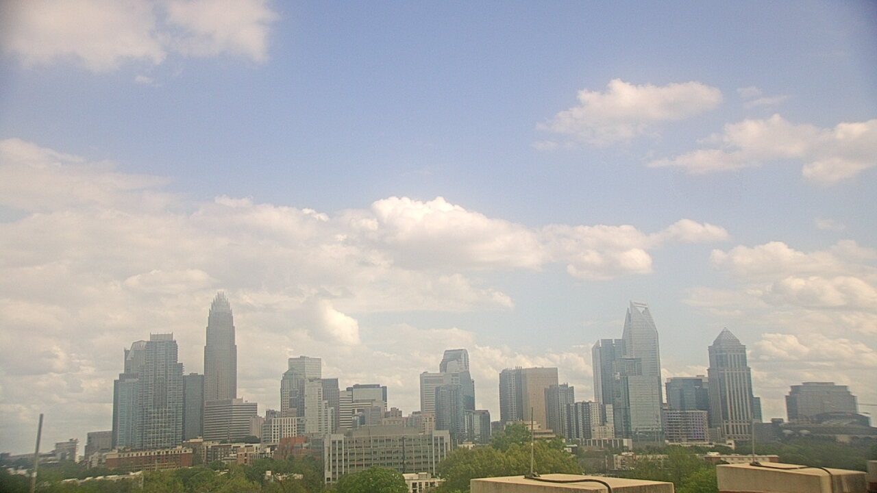 Thumbnail for current weather camera view from Johnson C Smith University in Charlotte, North Carolina