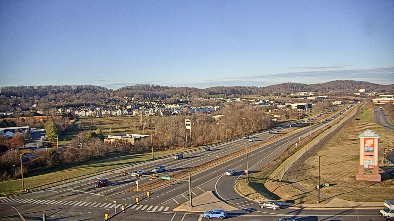 Thumbnail for current weather camera view from Towne Acres ES in Johnson City, Tennessee