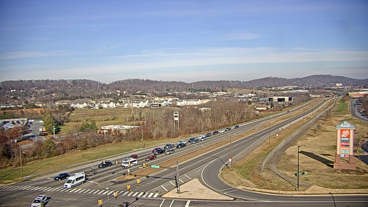 Thumbnail for current weather camera view from Towne Acres ES in Johnson City, Tennessee