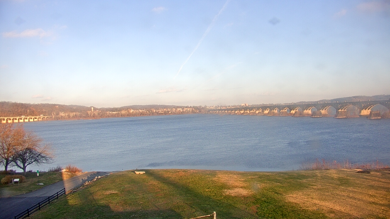 Thumbnail for current weather camera view from John Wright Restaurant in Wrightsville, Pennsylvania