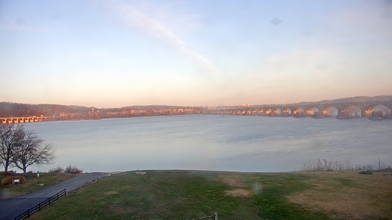 Thumbnail for current weather camera view from John Wright Restaurant in Wrightsville, Pennsylvania