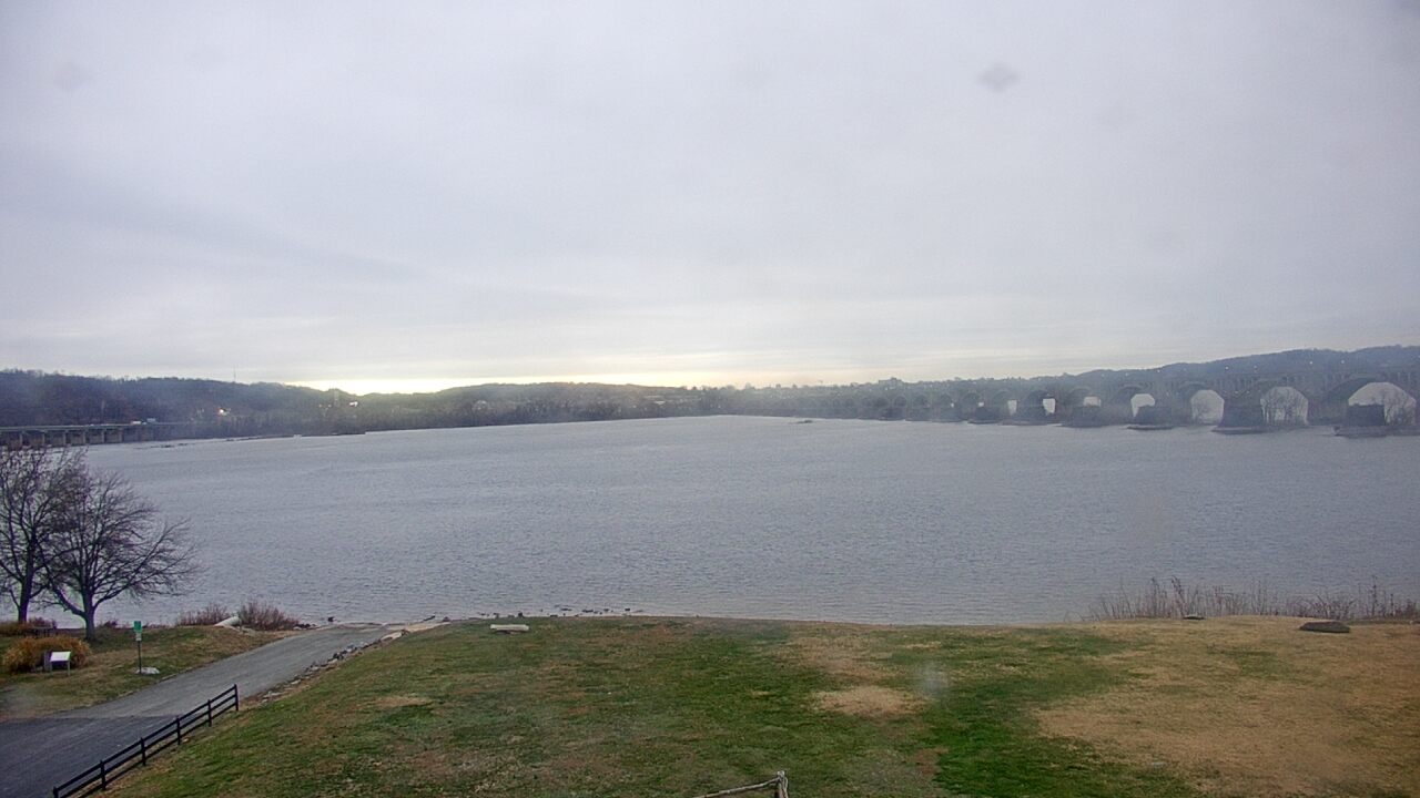 Thumbnail for current weather camera view from John Wright Restaurant in Wrightsville, Pennsylvania