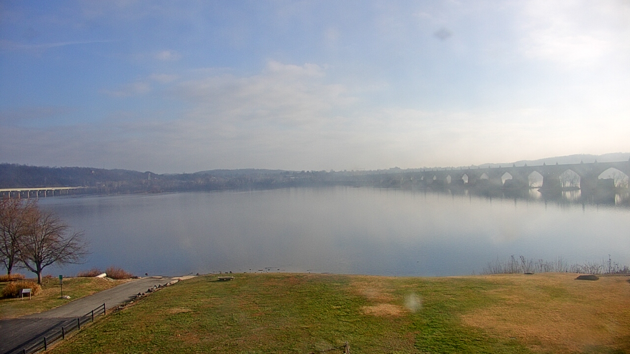 Thumbnail for current weather camera view from John Wright Restaurant in Wrightsville, Pennsylvania