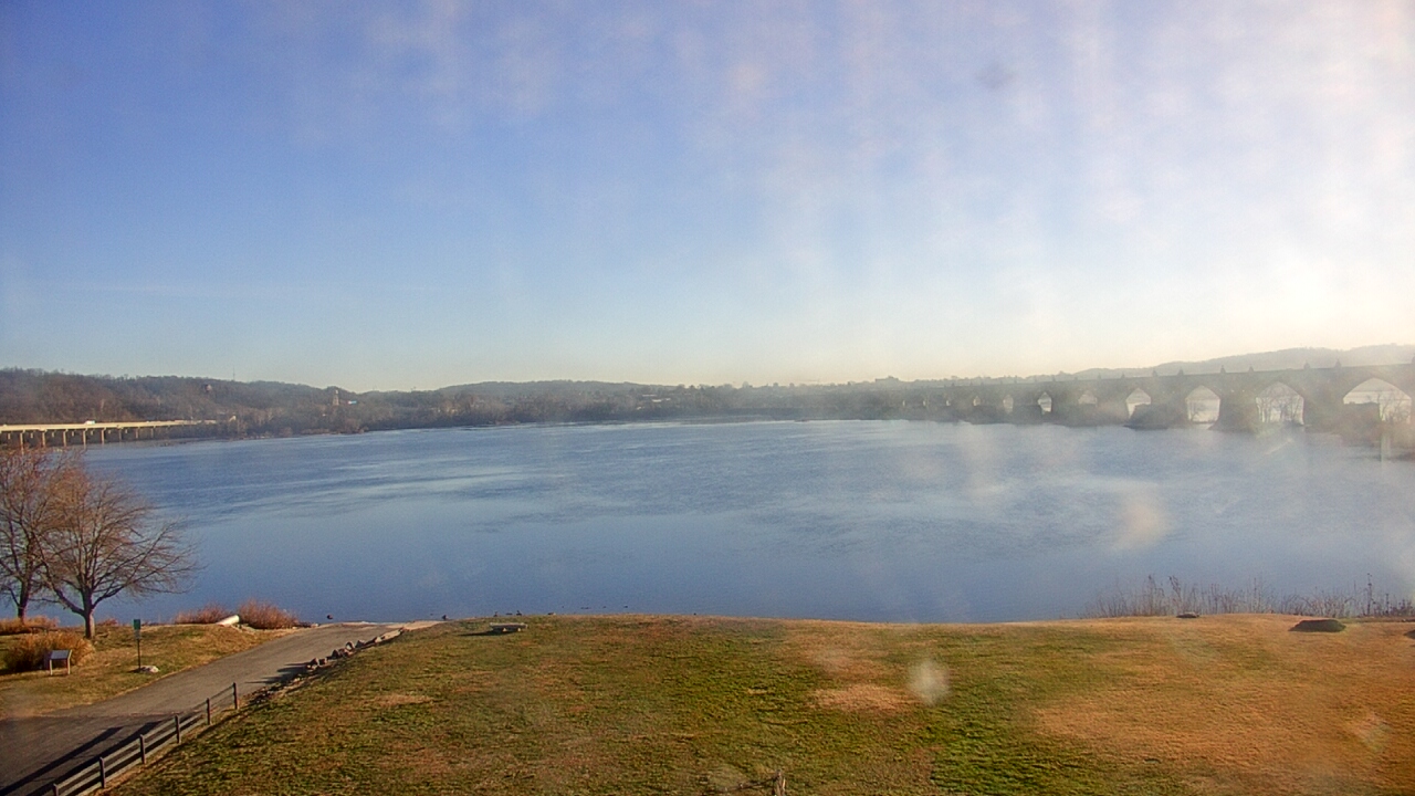 Thumbnail for current weather camera view from John Wright Restaurant in Wrightsville, Pennsylvania