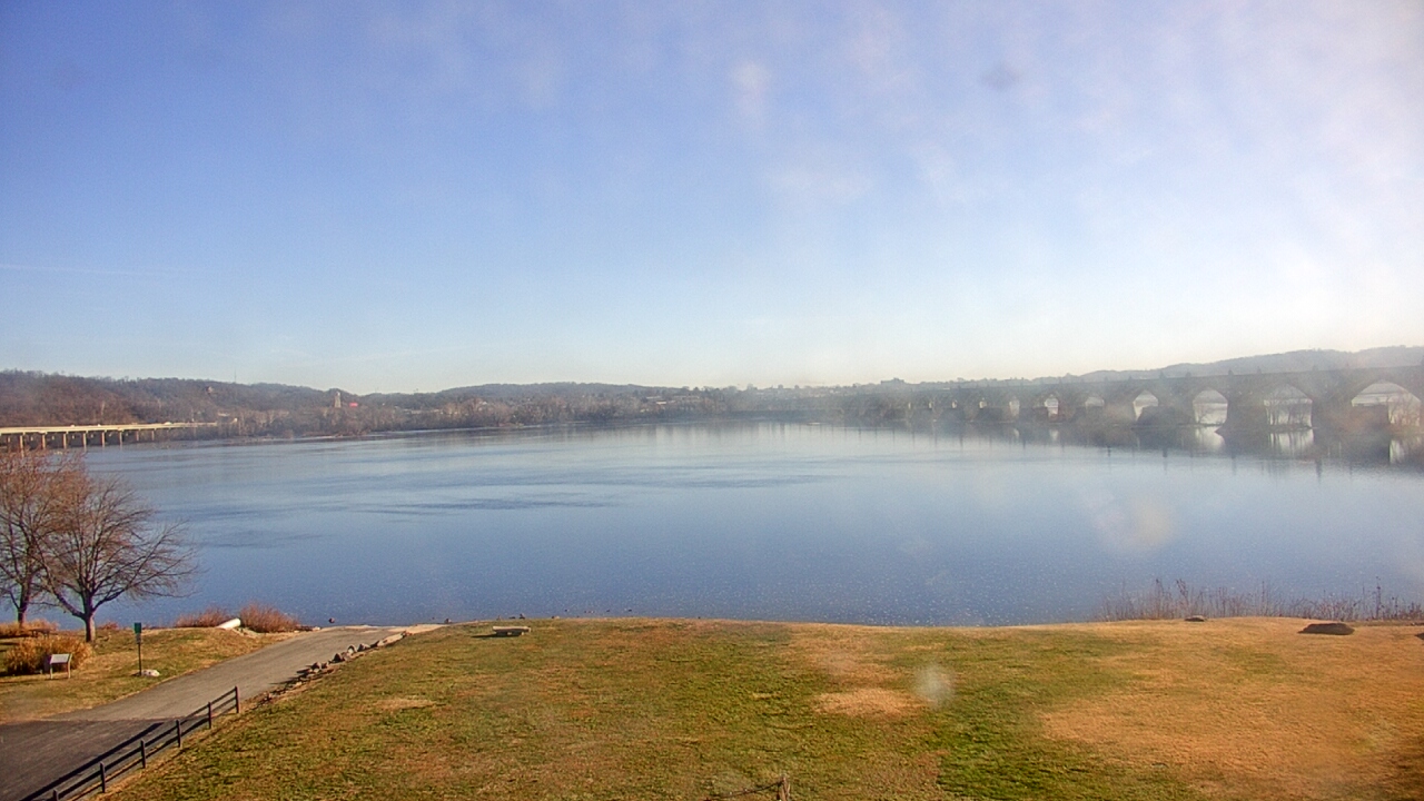 Thumbnail for current weather camera view from John Wright Restaurant in Wrightsville, Pennsylvania