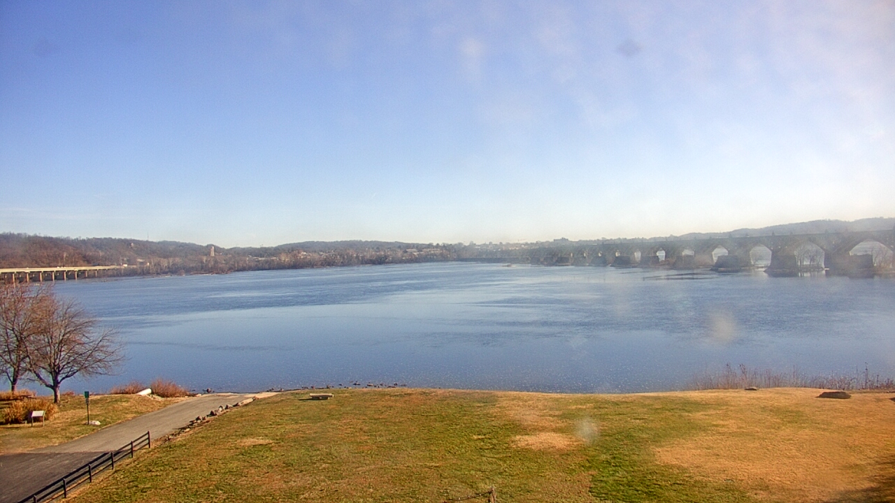 Thumbnail for current weather camera view from John Wright Restaurant in Wrightsville, Pennsylvania