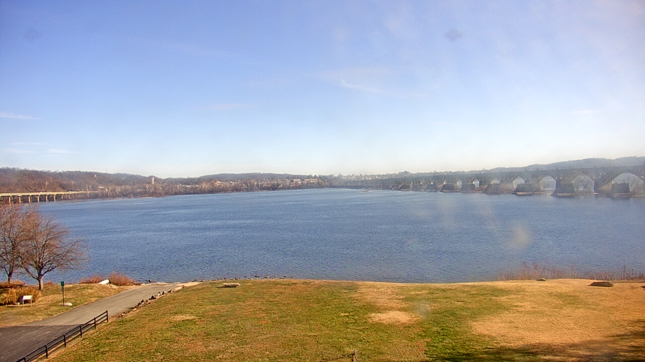 Thumbnail for current weather camera view from John Wright Restaurant in Wrightsville, Pennsylvania