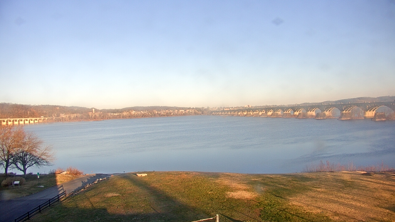 Thumbnail for current weather camera view from John Wright Restaurant in Wrightsville, Pennsylvania