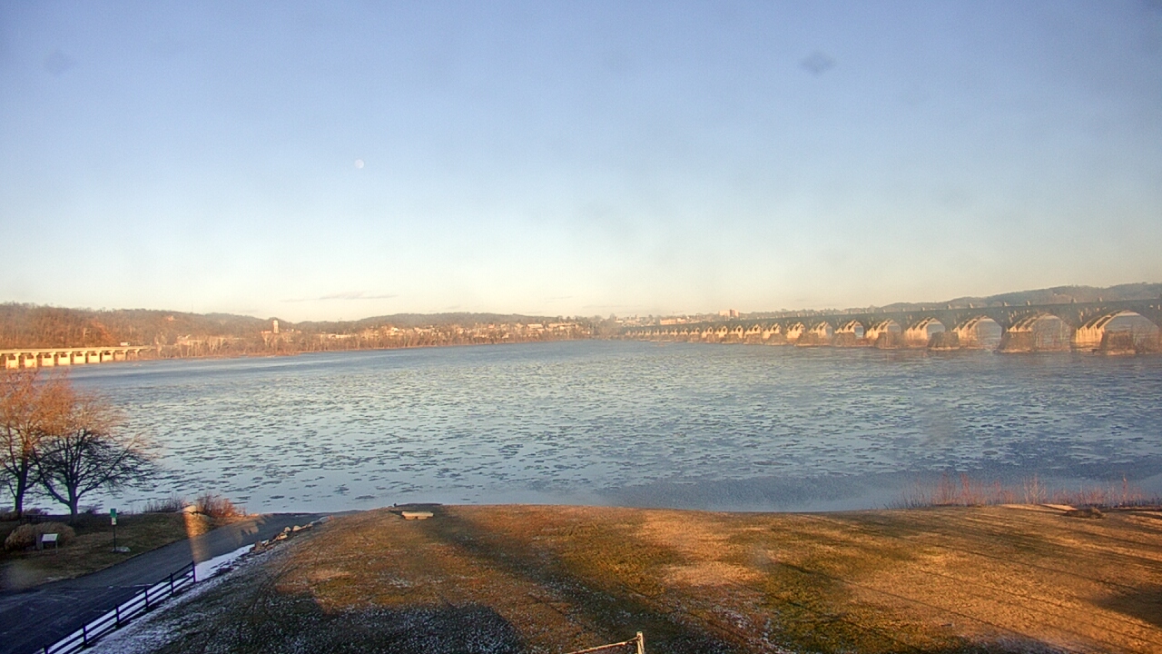 Thumbnail for current weather camera view from John Wright Restaurant in Wrightsville, Pennsylvania