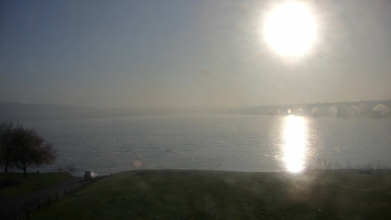 Thumbnail for current weather camera view from John Wright Restaurant in Wrightsville, Pennsylvania