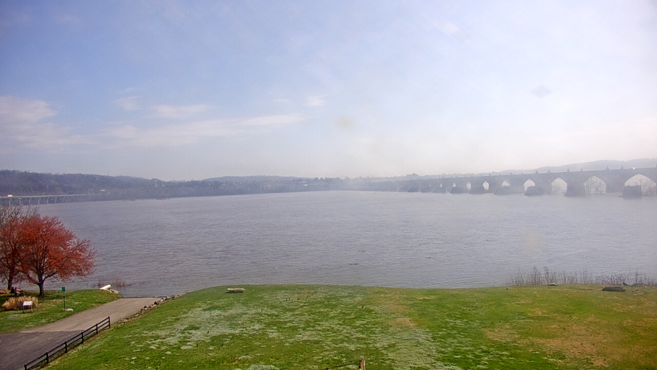 Thumbnail for current weather camera view from John Wright Restaurant in Wrightsville, Pennsylvania