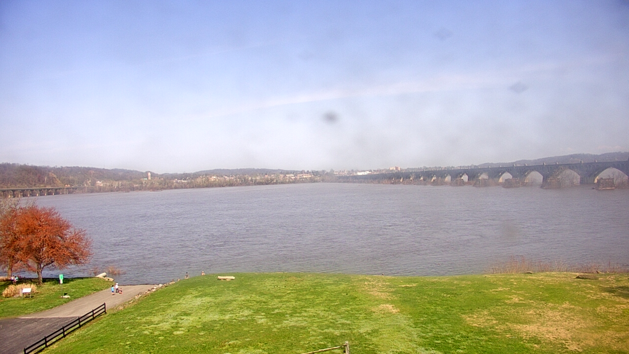 Thumbnail for current weather camera view from John Wright Restaurant in Wrightsville, Pennsylvania