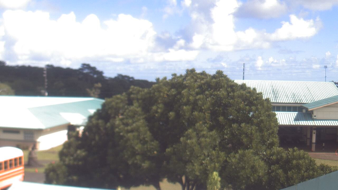 Thumbnail for current weather camera view from Keaau ES in Keaau, Hawaii