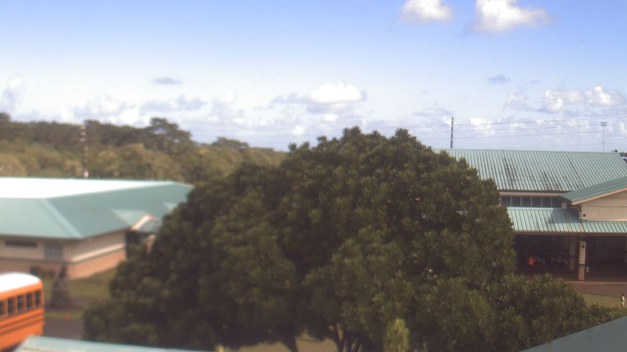Thumbnail for current weather camera view from Keaau ES in Keaau, Hawaii