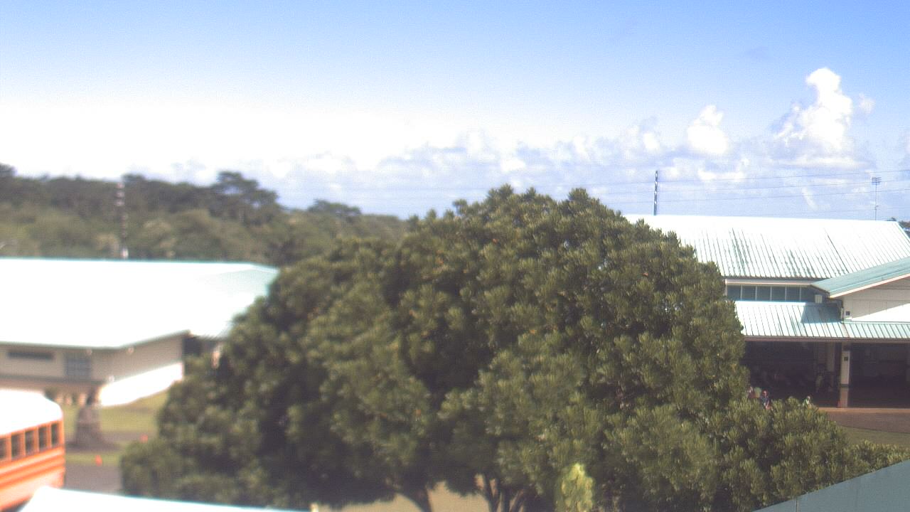 Thumbnail for current weather camera view from Keaau ES in Keaau, Hawaii