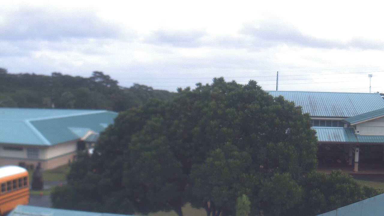 Thumbnail for current weather camera view from Keaau ES in Keaau, Hawaii