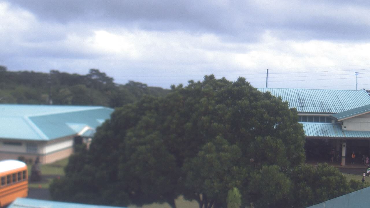 Thumbnail for current weather camera view from Keaau ES in Keaau, Hawaii