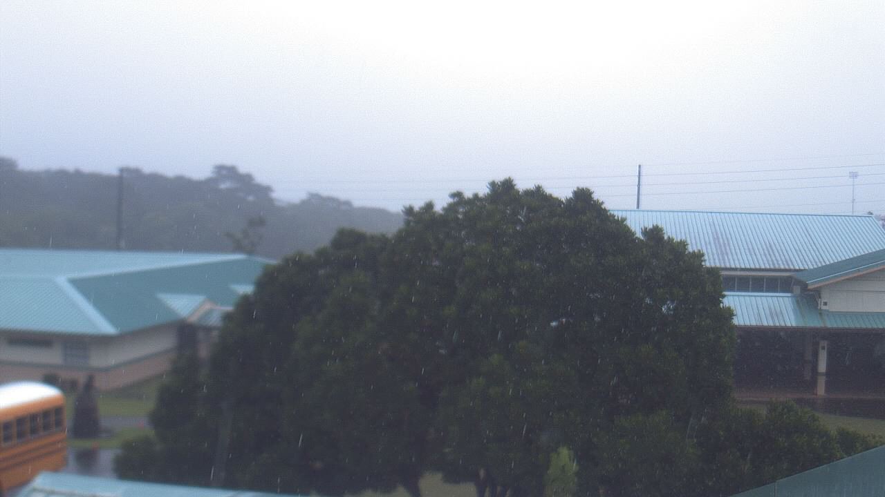 Thumbnail for current weather camera view from Keaau ES in Keaau, Hawaii