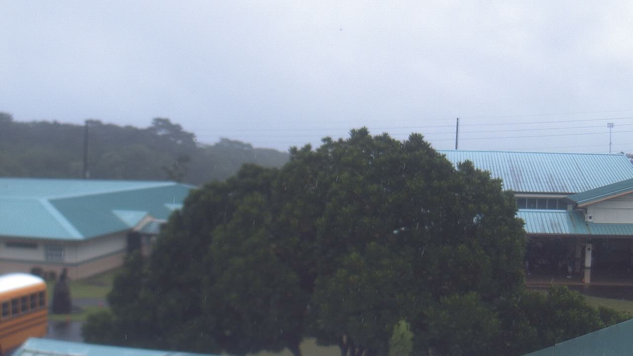 Thumbnail for current weather camera view from Keaau ES in Keaau, Hawaii
