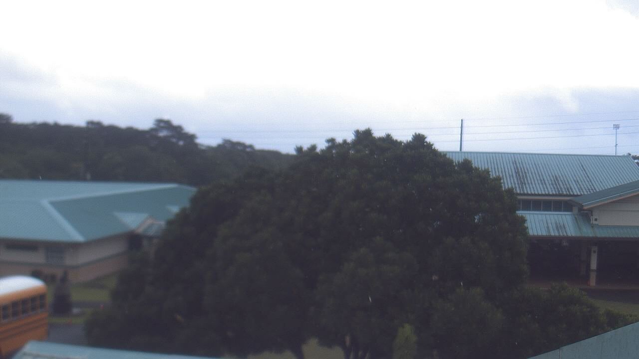 Thumbnail for current weather camera view from Keaau ES in Keaau, Hawaii