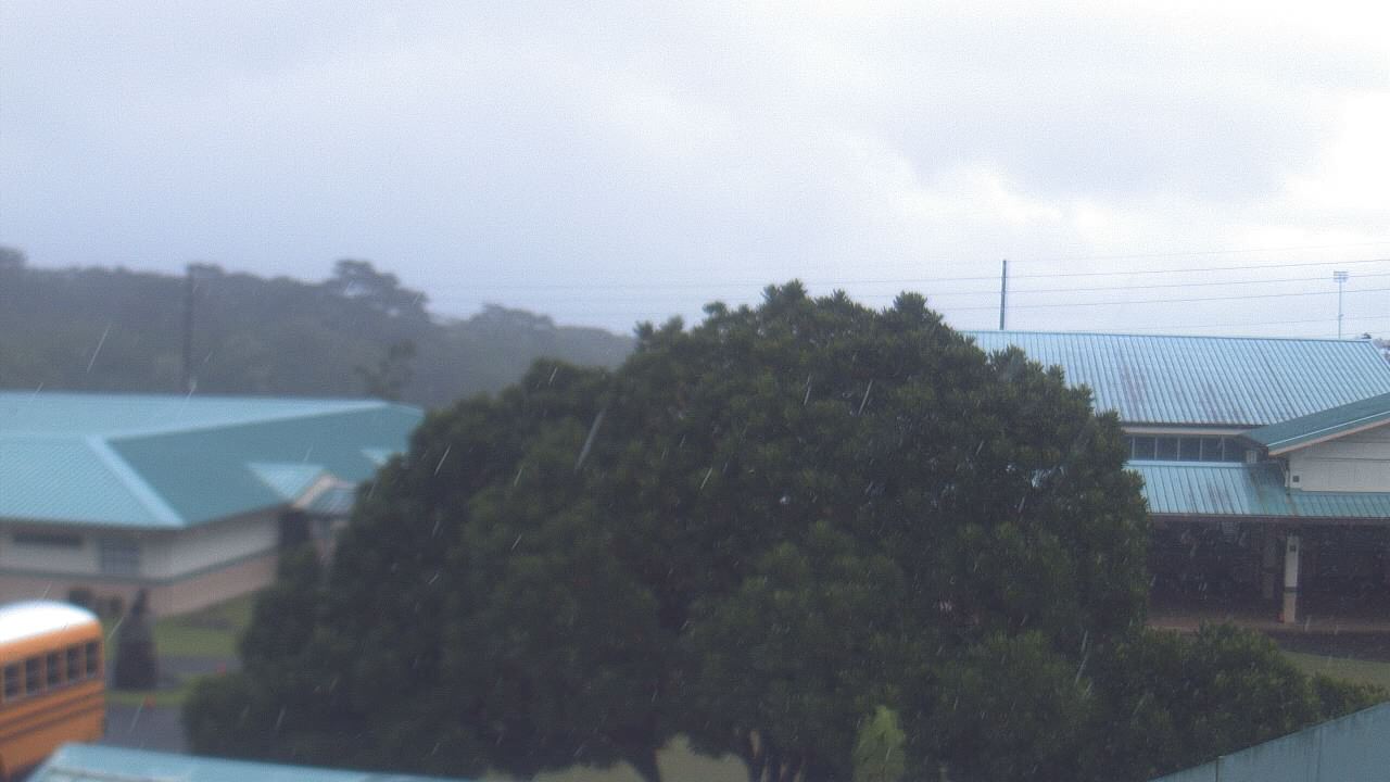 Thumbnail for current weather camera view from Keaau ES in Keaau, Hawaii