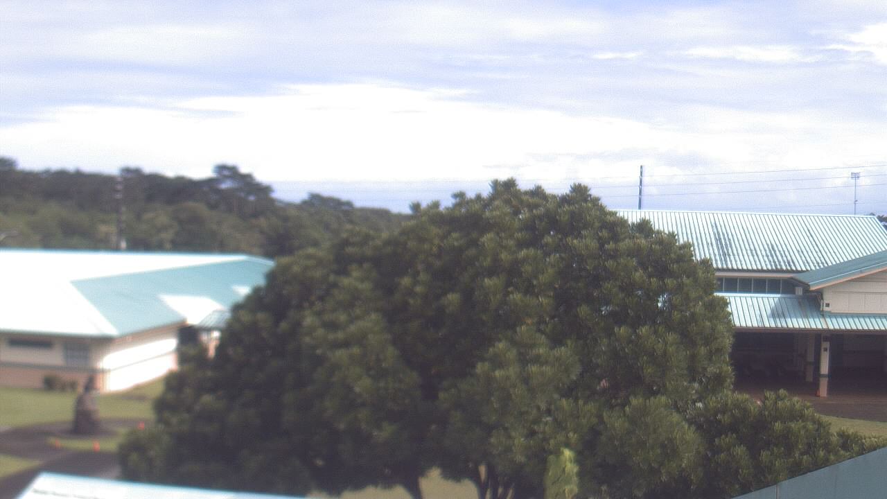 Thumbnail for current weather camera view from Keaau ES in Keaau, Hawaii