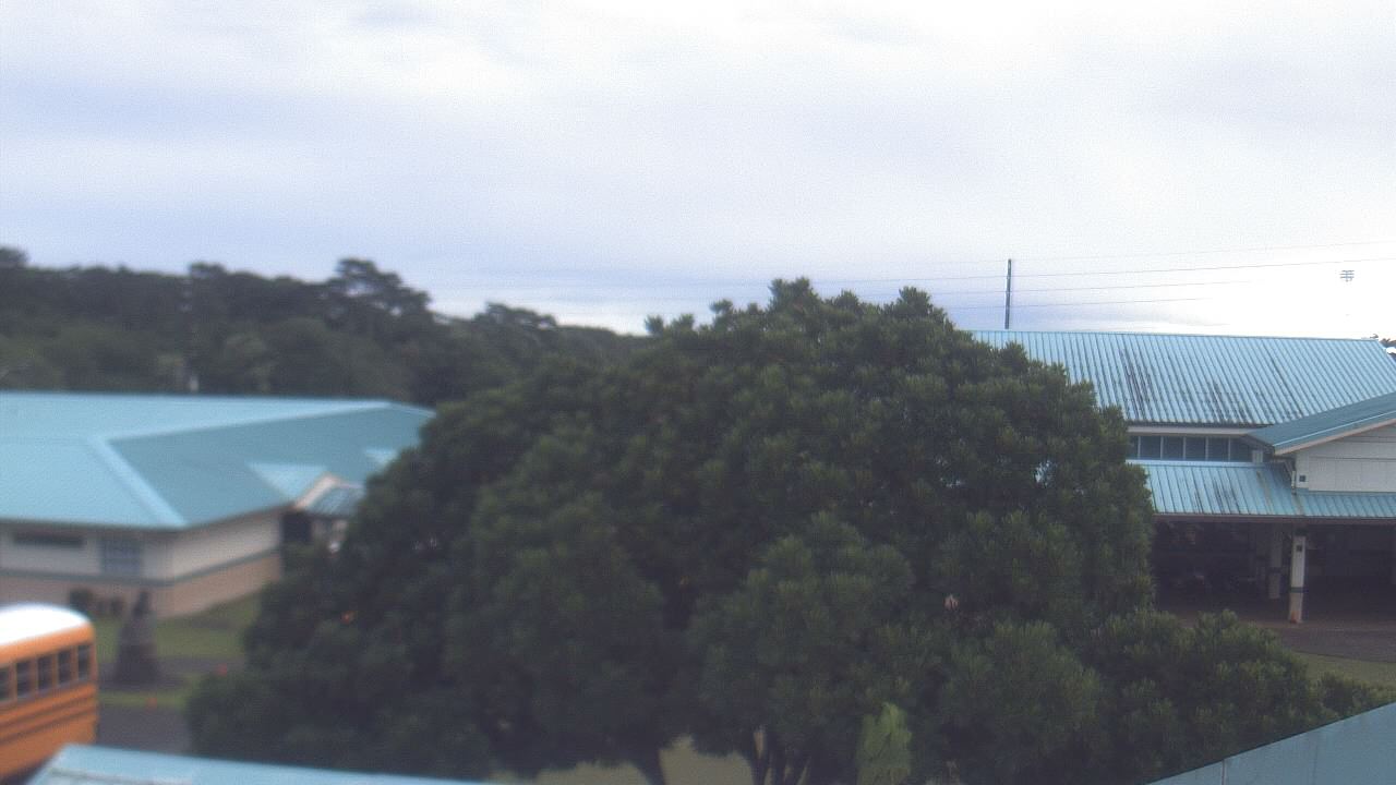 Thumbnail for current weather camera view from Keaau ES in Keaau, Hawaii