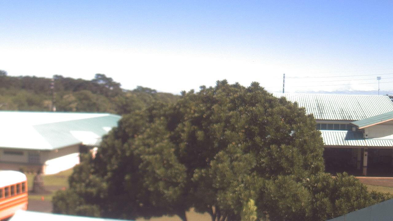 Thumbnail for current weather camera view from Keaau ES in Keaau, Hawaii
