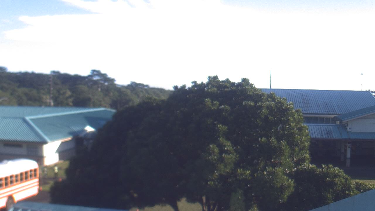 Thumbnail for current weather camera view from Keaau ES in Keaau, Hawaii